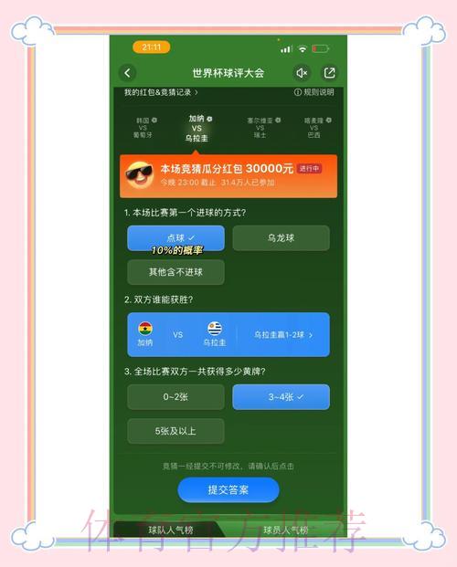 世界杯竞猜预测攻略导航入口